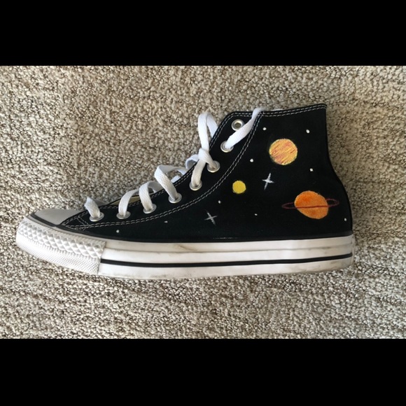 Custom Painted Converse - Picture 2 of 4